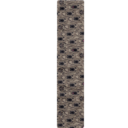 Shar Pei And Pug Pattern Print Table Runner