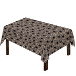 Shar Pei And Pug Pattern Print Tablecloth