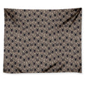Shar Pei And Pug Pattern Print Tapestry