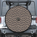 Shar Pei And Pug Pattern Print Tire Cover With Camera Hole
