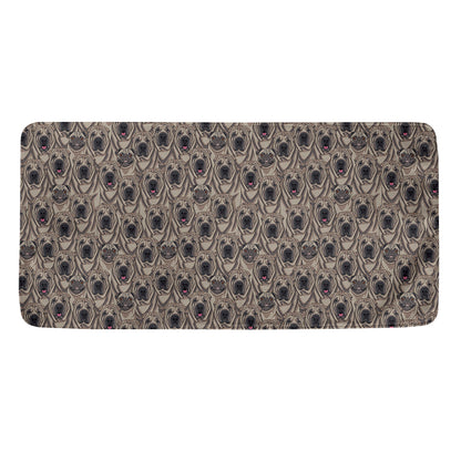 Shar Pei And Pug Pattern Print Towel