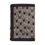 Shar Pei And Pug Pattern Print Trifold Wallet