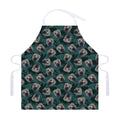 Shar Pei Face Pattern Print Adjustable Apron