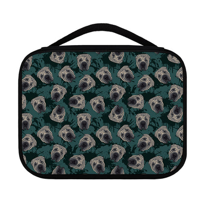 Shar Pei Face Pattern Print Classic Bible Case