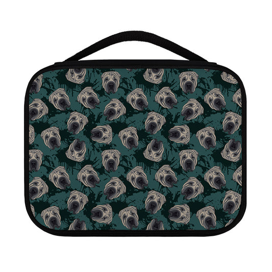 Shar Pei Face Pattern Print Classic Bible Case