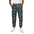 Shar Pei Face Pattern Print Cotton Sweatpants