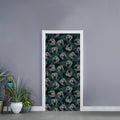 Shar Pei Face Pattern Print Door Sticker