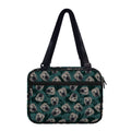 Shar Pei Face Pattern Print Double Strap Bible Bag