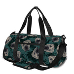 Shar Pei Face Pattern Print Gym Bag