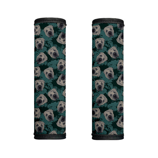 Shar Pei Face Pattern Print Handle Covers