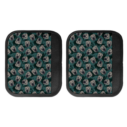 Shar Pei Face Pattern Print Handle Covers