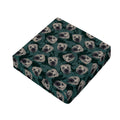 Shar Pei Face Pattern Print Outdoor Seat Cushion Cover