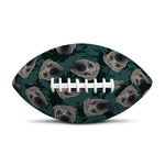 Shar Pei Face Pattern Print Rugby Ball