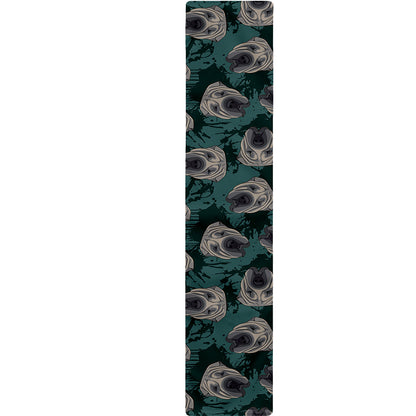 Shar Pei Face Pattern Print Table Runner