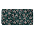 Shar Pei Face Pattern Print Towel