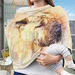 Shar Pei Portrait Print Baby Seat Cover