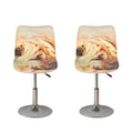 Shar Pei Portrait Print Bar Stool Covers