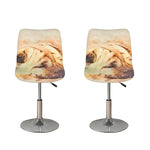 Shar Pei Portrait Print Bar Stool Covers