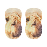 Shar Pei Portrait Print Bar Stool Covers