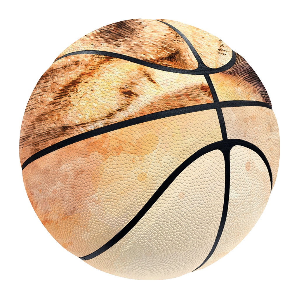 Shar Pei Portrait Print Basketball