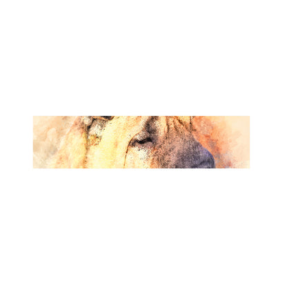 Shar Pei Portrait Print Bed Runner