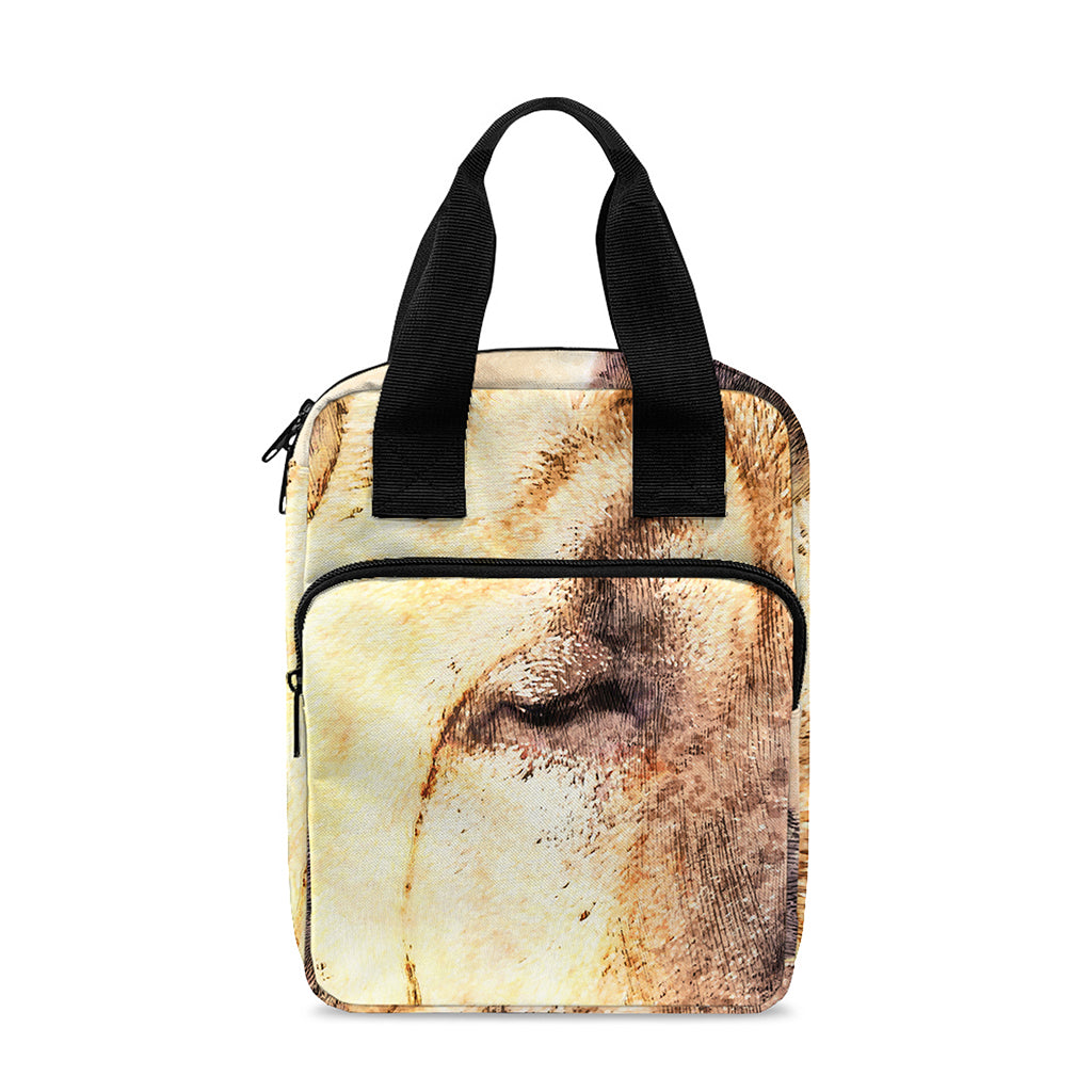 Shar Pei Portrait Print Bible Tote Bag