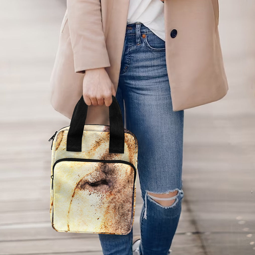 Shar Pei Portrait Print Bible Tote Bag