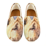 Shar Pei Portrait Print Casual Shoes