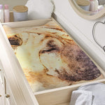 Shar Pei Portrait Print Changing Pad Cover