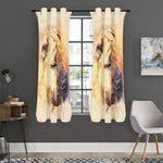 Shar Pei Portrait Print Curtain