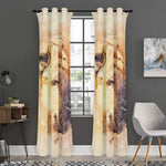 Shar Pei Portrait Print Curtain