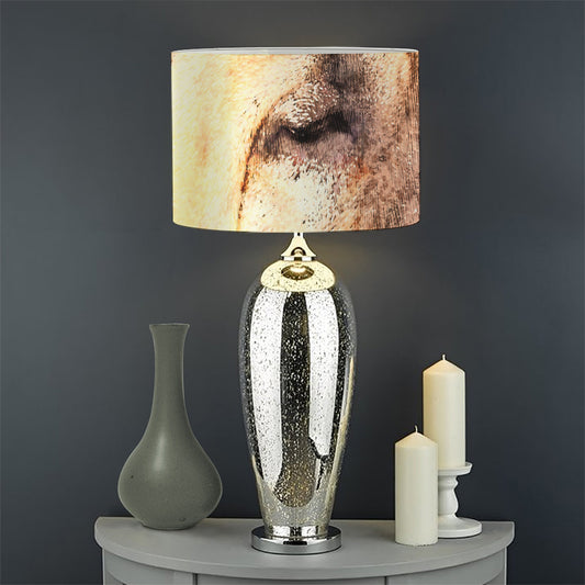 Shar Pei Portrait Print Drum Lamp Shade