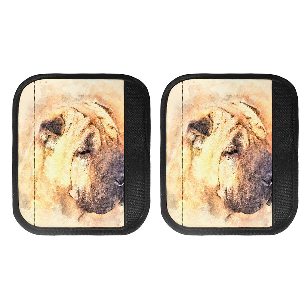 Shar Pei Portrait Print Handle Covers