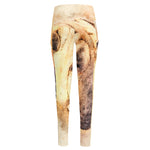 Shar Pei Portrait Print High-Waisted Pocket Leggings