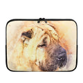 Shar Pei Portrait Print Laptop Sleeve