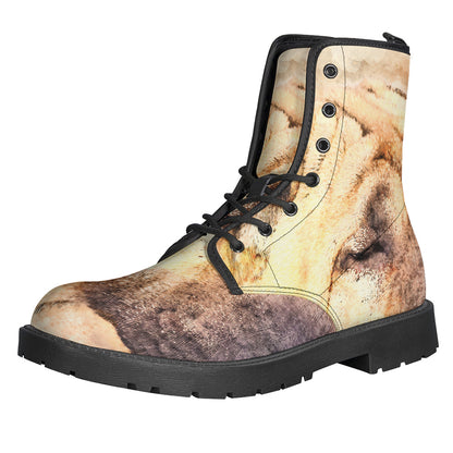 Shar Pei Portrait Print Backpack
