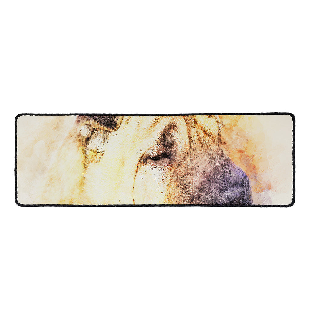 Shar Pei Portrait Print Long Kitchen Mat