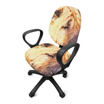 Shar Pei Portrait Print Office Chair Cover