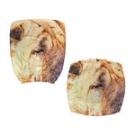 Shar Pei Portrait Print Office Chair Cover