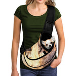 Shar Pei Portrait Print Pet Sling Carrier