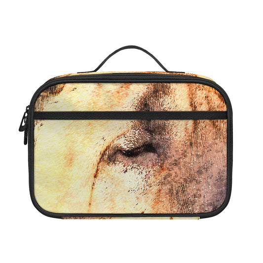 Shar Pei Portrait Print Portable Lunch Bag