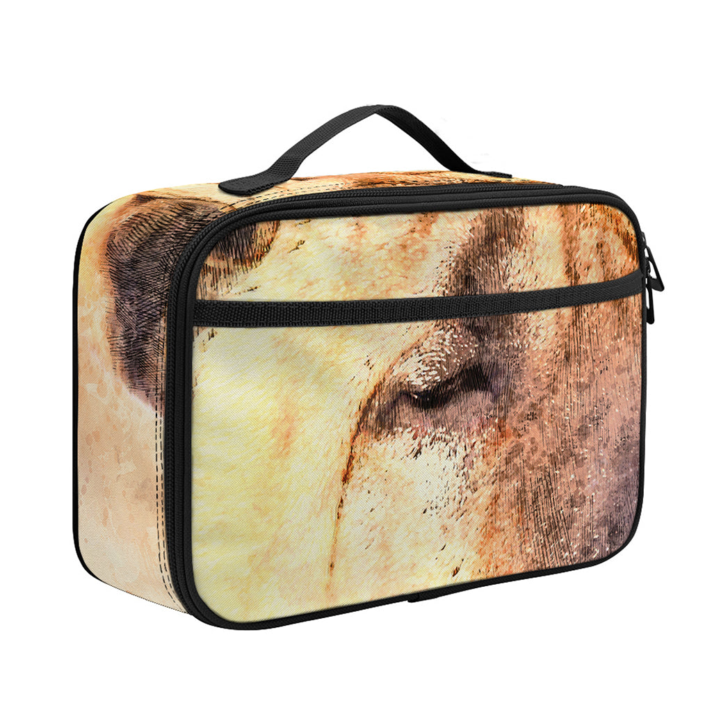 Shar Pei Portrait Print Portable Lunch Bag