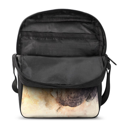 Shar Pei Portrait Print Rectangular Crossbody Bag