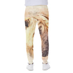 Shar Pei Portrait Print Scuba Joggers