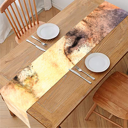 Shar Pei Portrait Print Table Runner