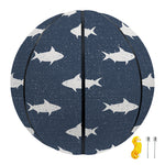 Shark Fish Pattern Print Basketball