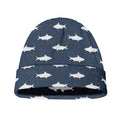Shark Fish Pattern Print Beanie