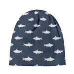 Shark Fish Pattern Print Beanie