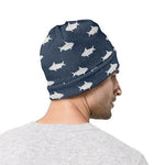 Shark Fish Pattern Print Beanie