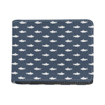 Shark Fish Pattern Print Bifold Wallet